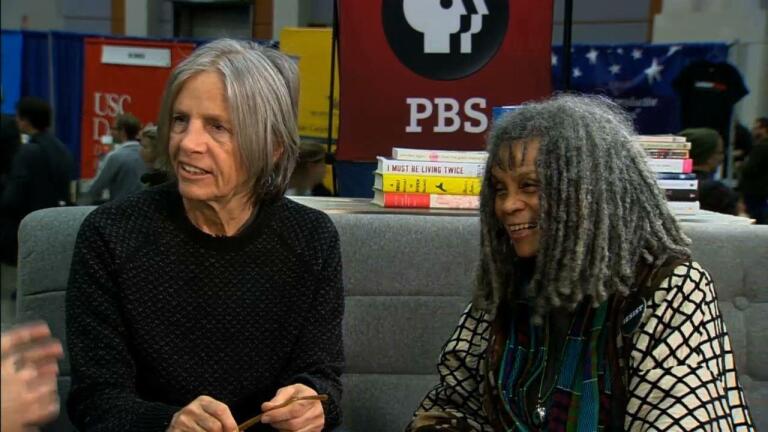 Sonia Sanchez and Eileen Myles - 2017 AWP Book Fair