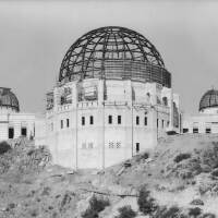 Griffith Observatory in construction | Courtesy of Dick Whittington Photography Collection,1924-1987, University of Southern California Libraries
