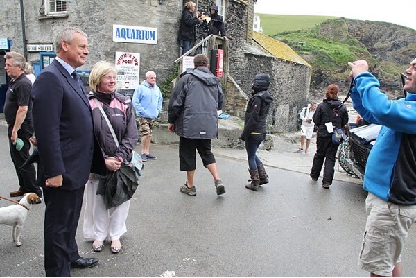 Martin Clunes is always eager to please his fans. | Photo by Bohdan Zachary/KCET