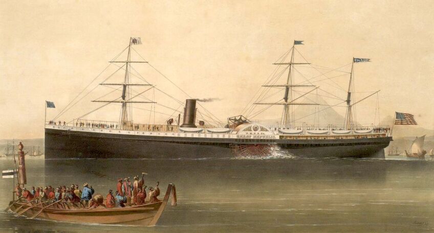 Pacific Mail Steam Ship Company's steamer Great Republic