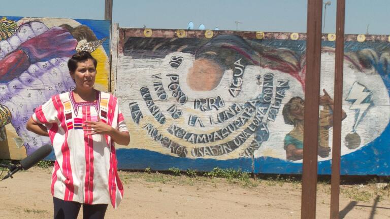 Tanya Aguiñiga on the community of Maclovio Rojas in Mexico