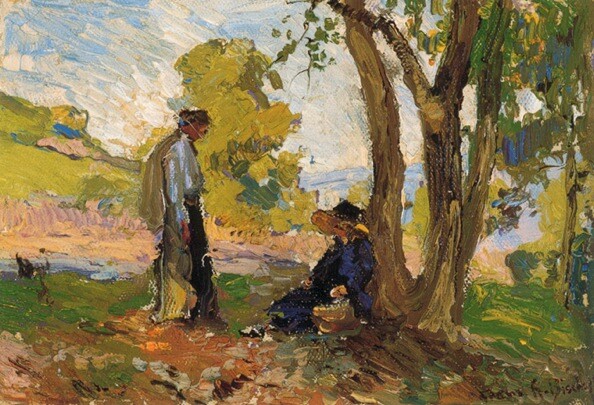 ''Summer Afternoon'' Franz Bischoff