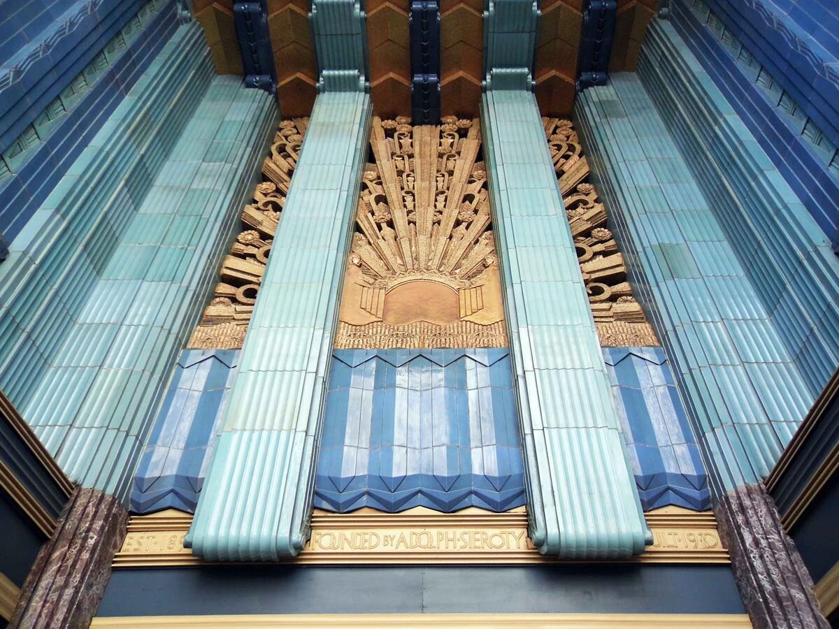 Detail of the Eastern Columbia Building. | Sandi Hemmerlein