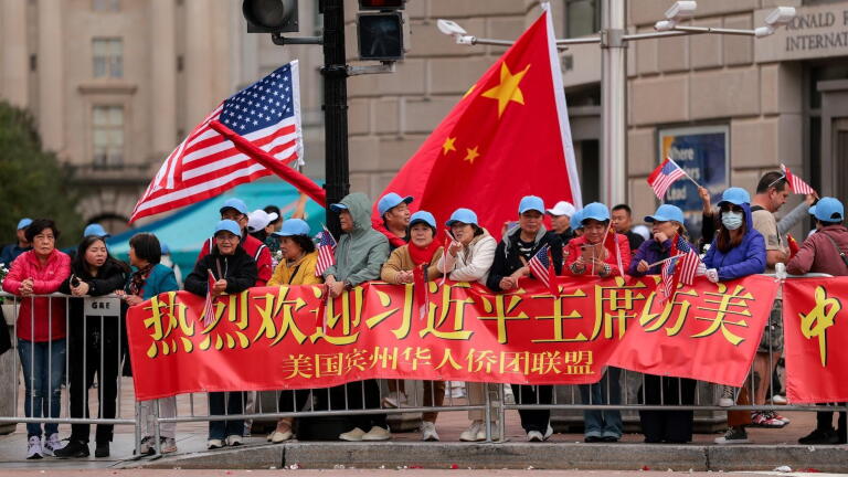 Xi arrives for state visit amid U.S.-China trade tensions