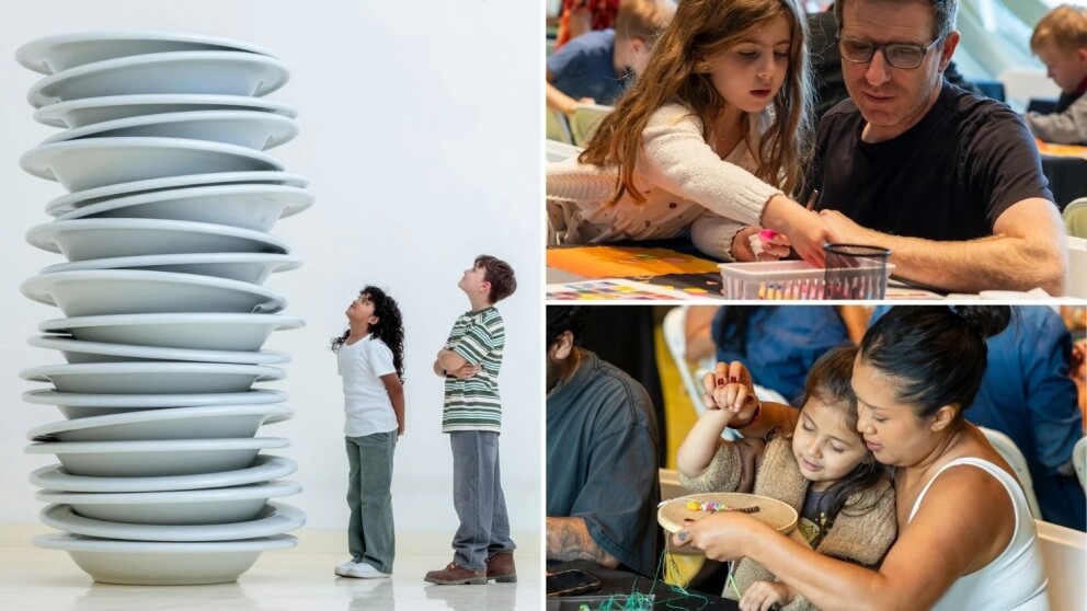 Families at The Broad
