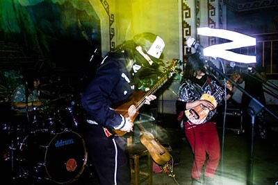 ¡Aparato! performing in Peru | Romina San Martin