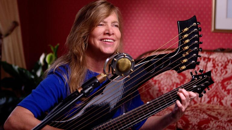 Muriel Anderson Performs on the Harp Guitar