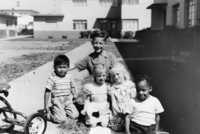LAPL: Children at Jordan Downs Housing Project