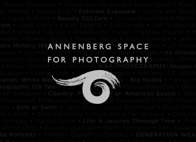 A screenshot of the Annenberg Space for Photography logo | Courtesy of the Annenberg Space for Photography