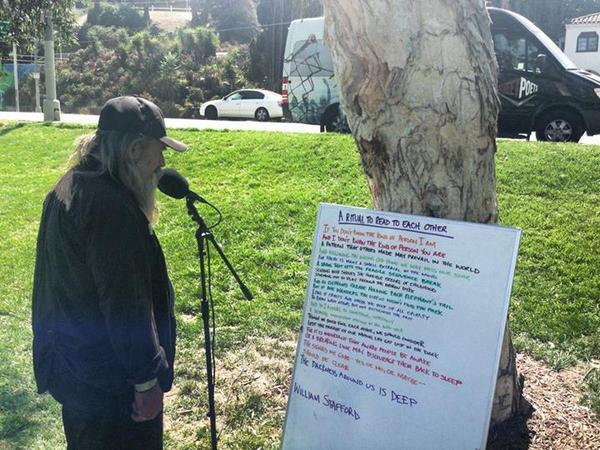 Street Poets' Poetry in Motion van rolls into Echo Park