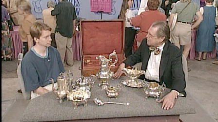 Appraisal: Odiot Sterling Silver Tea Set, ca. 1851