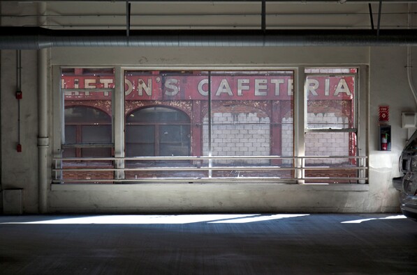 The recently unveiled facade. Photo by Ed Fuentes.