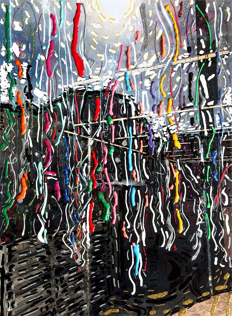Paul Pescador, "Figueroa Street" 2018. Digital C-Print. | Courtesy of the artist