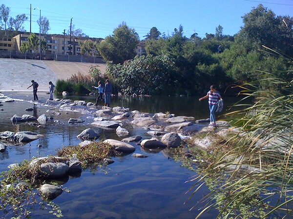Los Angeles River in Atwater Village
