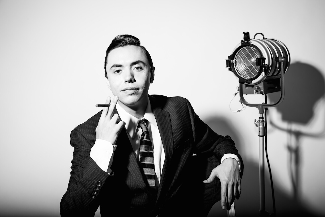 Kholan Studi, a Cherokee tribal member, channels Tony Curtis in "Real NDNZ Re-take Hollywood."