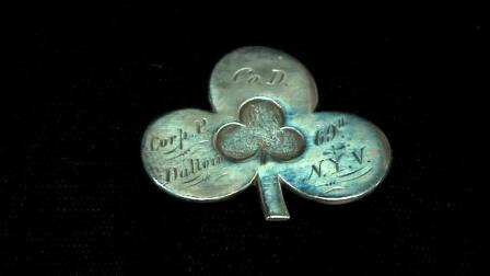 Appraisal: Civil War Pin and Photograph