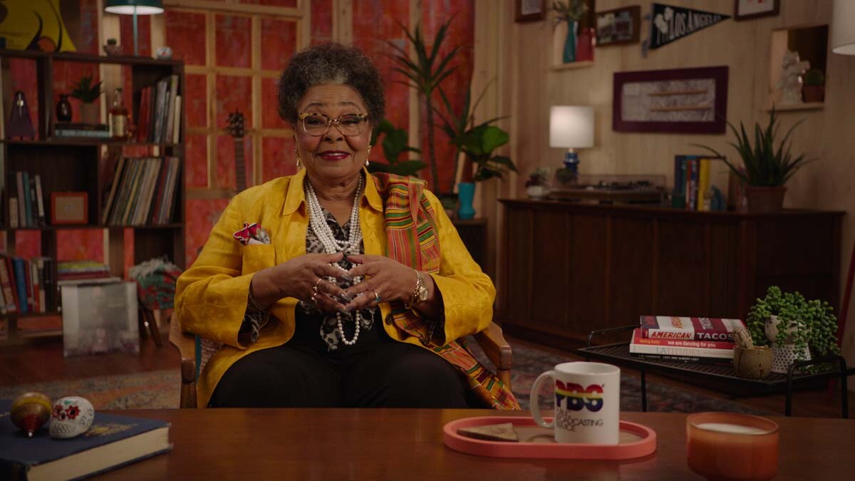 Rosie Lee Hooks. | Still from "Southland Sessions" " Watts Towers Festivals"