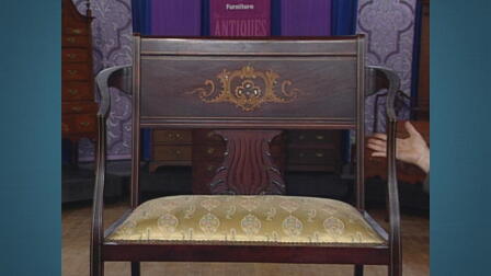 Appraisal: Colonial Revival Chair, ca. 1900