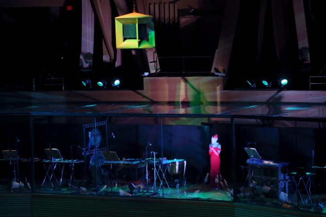 "War of the Worlds" performance with Hila Plitmann as La Sirena. | Craig T. Mathew of Mathew Imaging