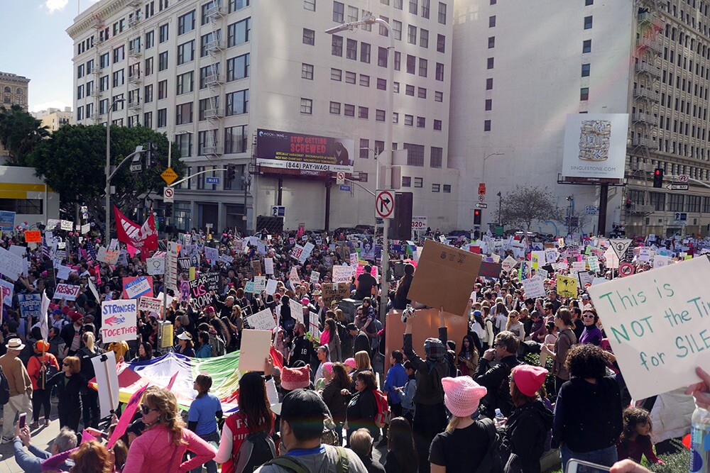 Women's March: Pershing Square