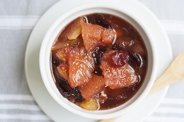 Grapefruit and Blood Orange Compote | Photo by Maria Zizka
