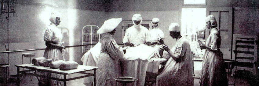 Operating room, 1908