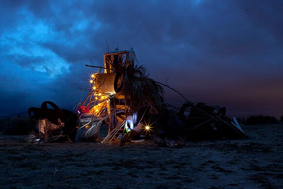 Nicolas Shake, "Collected Wreckage Colliding with a Constellation," 2012, Archival Inkjet Print, 32 x 48 inches