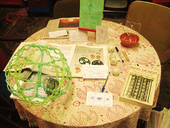 Skeith de Wine's art studio | Photo: Courtesy of the artist.