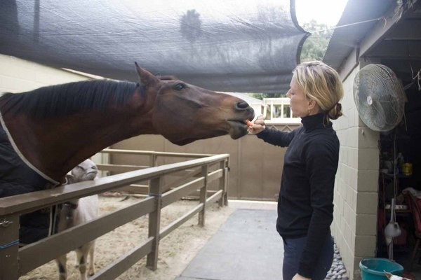 Dyer and her horse, Simone.