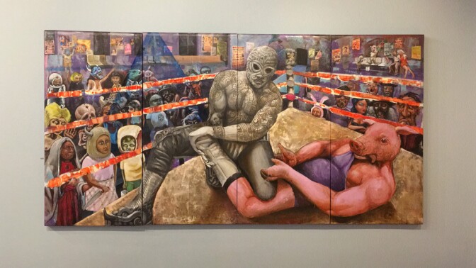 A walk through the Museum of Latin American Art's Ink Exhibit
