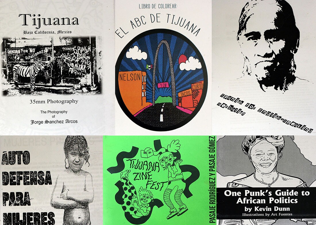 Some of the zines at the TJ Zine Fest | Samanta Helou Hernandez