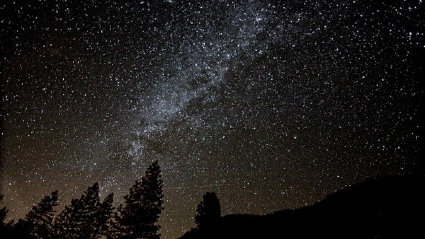 A view of the Milky Way from Yosemite National Park