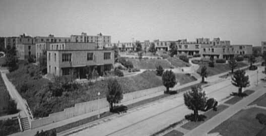 Elevated view of Langston Housing Project complex. c. 1920-ca. 1950 | Theodor Horydczak Collection, Library of Congress, Prints and Photographs Division