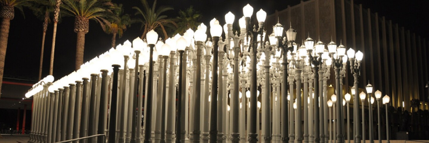 LACMA Lights Banner