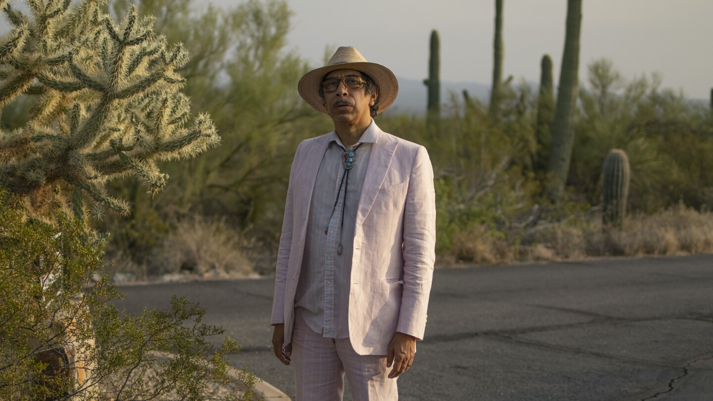 Kid Congo Powers in the desert