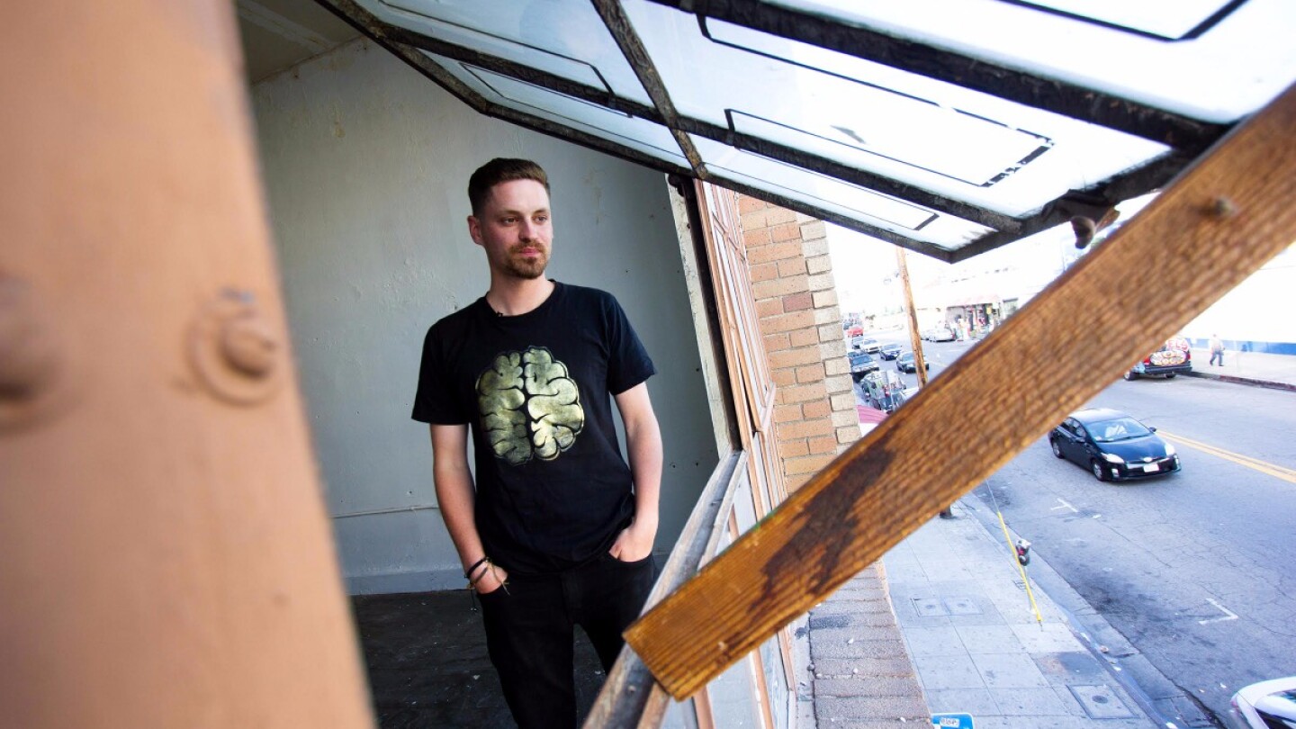 Think Tank Gallery executive director Jacob Patterson | Magali Gauthier