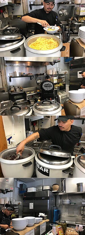 RiceBar Chef | Credit: Elaine Gan