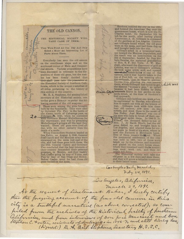 Courtesy of the Historical Society of Southern California.