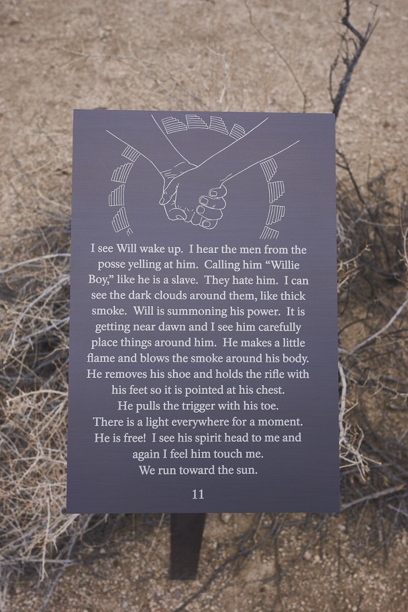 Plaque 11 at the Joshua Tree National Park. | Photo: Ruth Nolan.