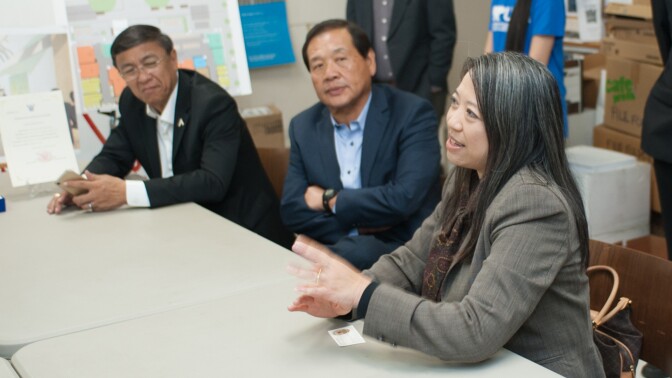 Chancee Martorell of the Thai Community Development Center