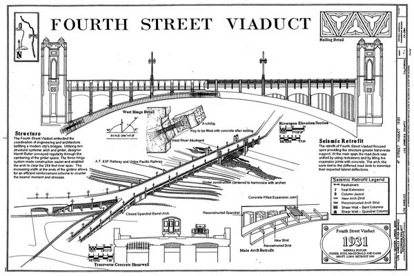 Many of the historic bridges built over the L.A. River were overseen by engineer Merrill Butler | Los Angeles Bureau of Engineering