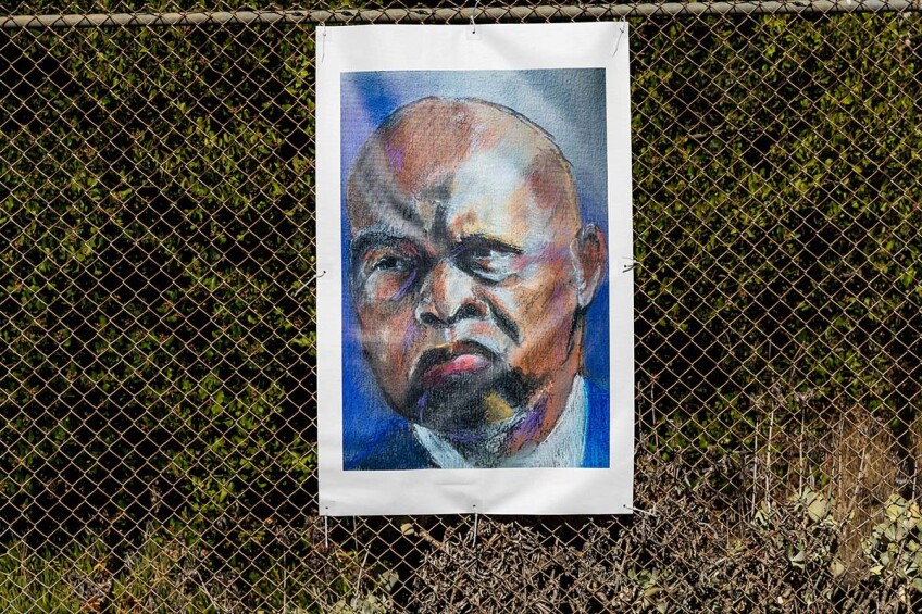 Art on display at the “Mesa College Drive-In: An Outdoor Art Exhibition" | San Diego Mesa College