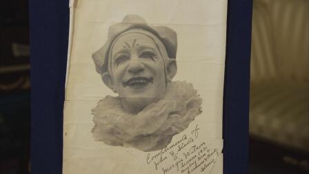 Appraisal: 1921 John F. Slater-signed Chief Clown Photo