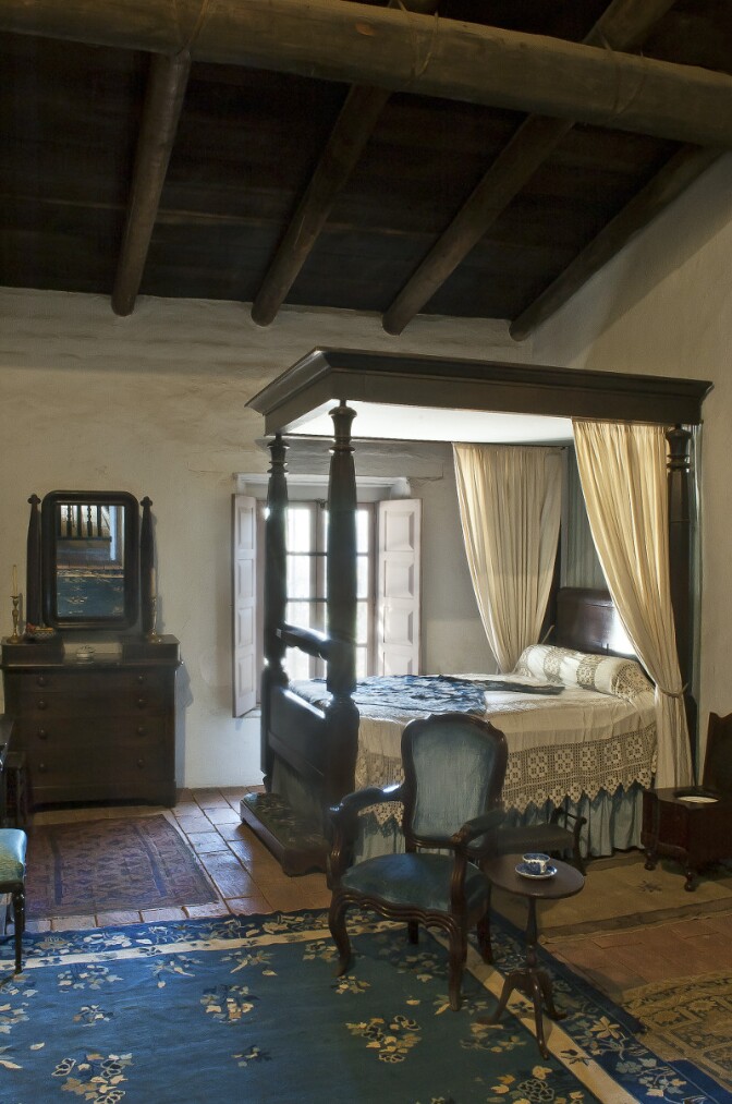 Guest, Blue Bedroom in La Casa de Estudillo
