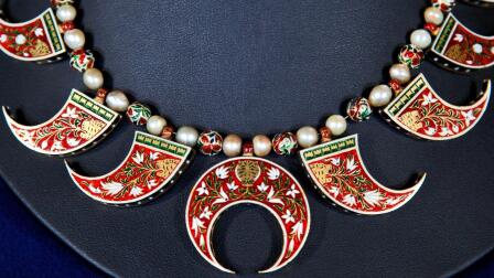 Appraisal: Mughal Indian Reversible Necklace, ca. 1900