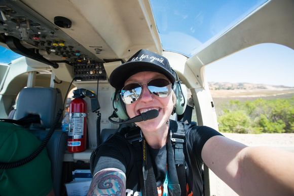 San Luis Obispo photographer Brittany App goes for a ride. | Photo: Brittany App.
