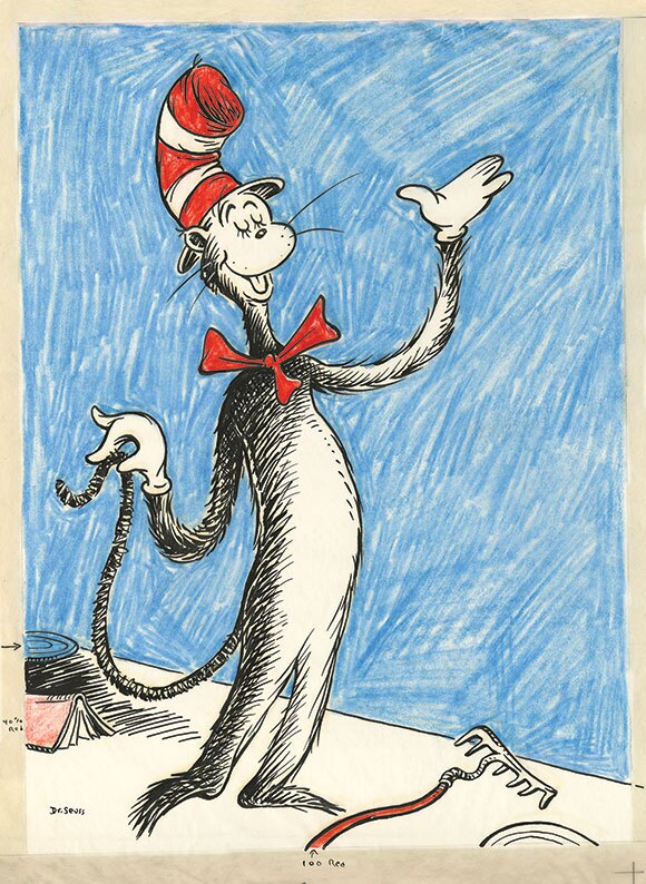 "The Cat That Changed the World:" TM & © 1957 Dr. Seuss Enterprises, L.P. All Rights Reserved.