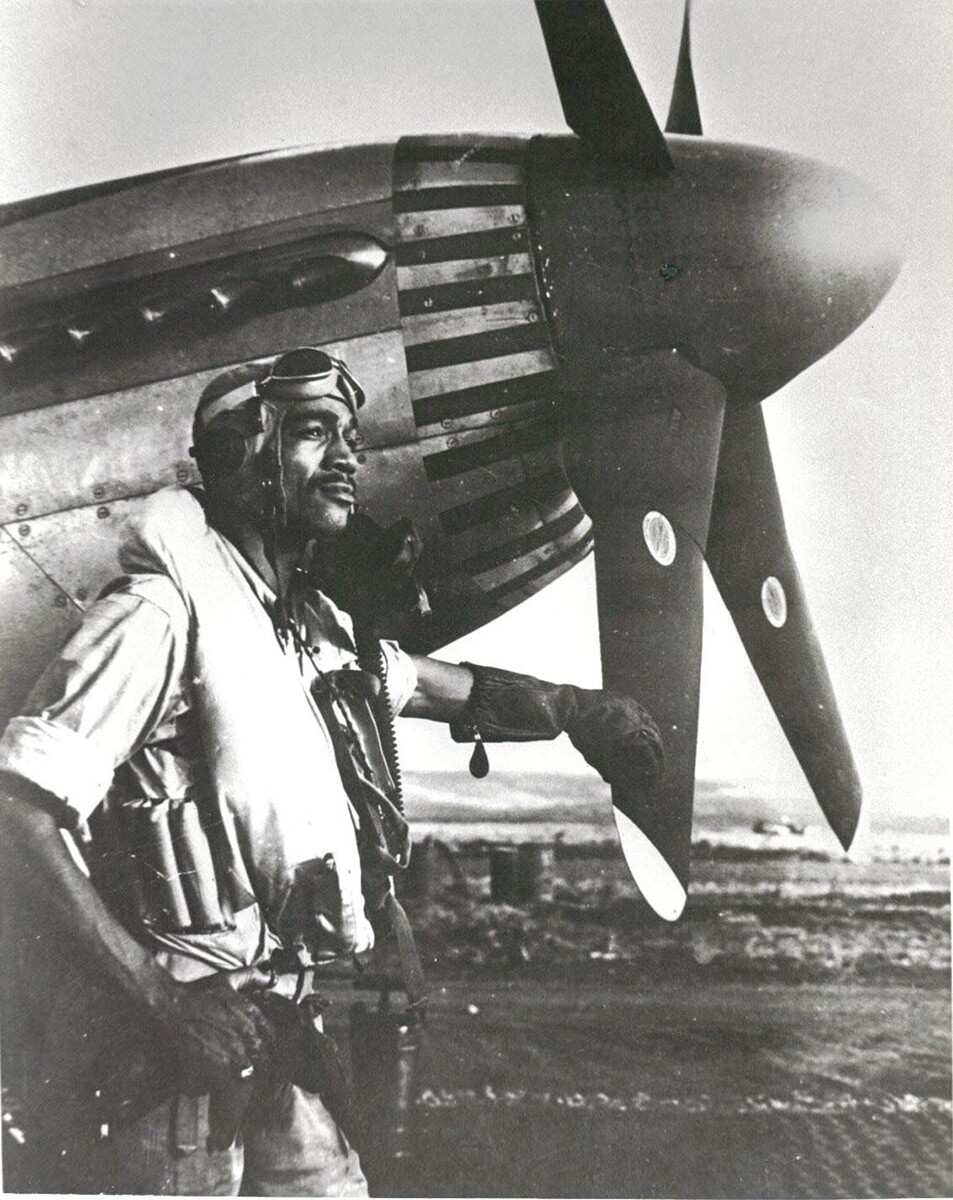 Lt.Col. Lee Archer: Tuskegee Airman and first and only African American ace of World War II. | Courtesy of the U.S. Air Force