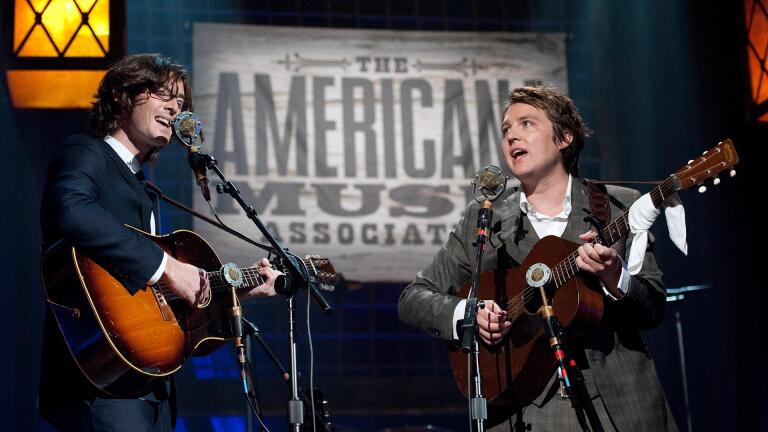 The Milk Carton Kids perform "Hope of a Lifetime" at the 201