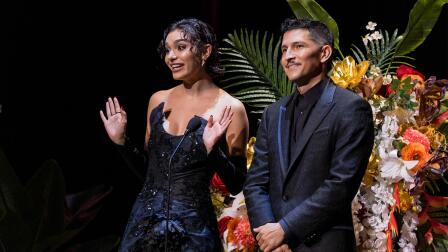Paulina Chávez & Danny Ramirez Introduce Carmelo Anthony